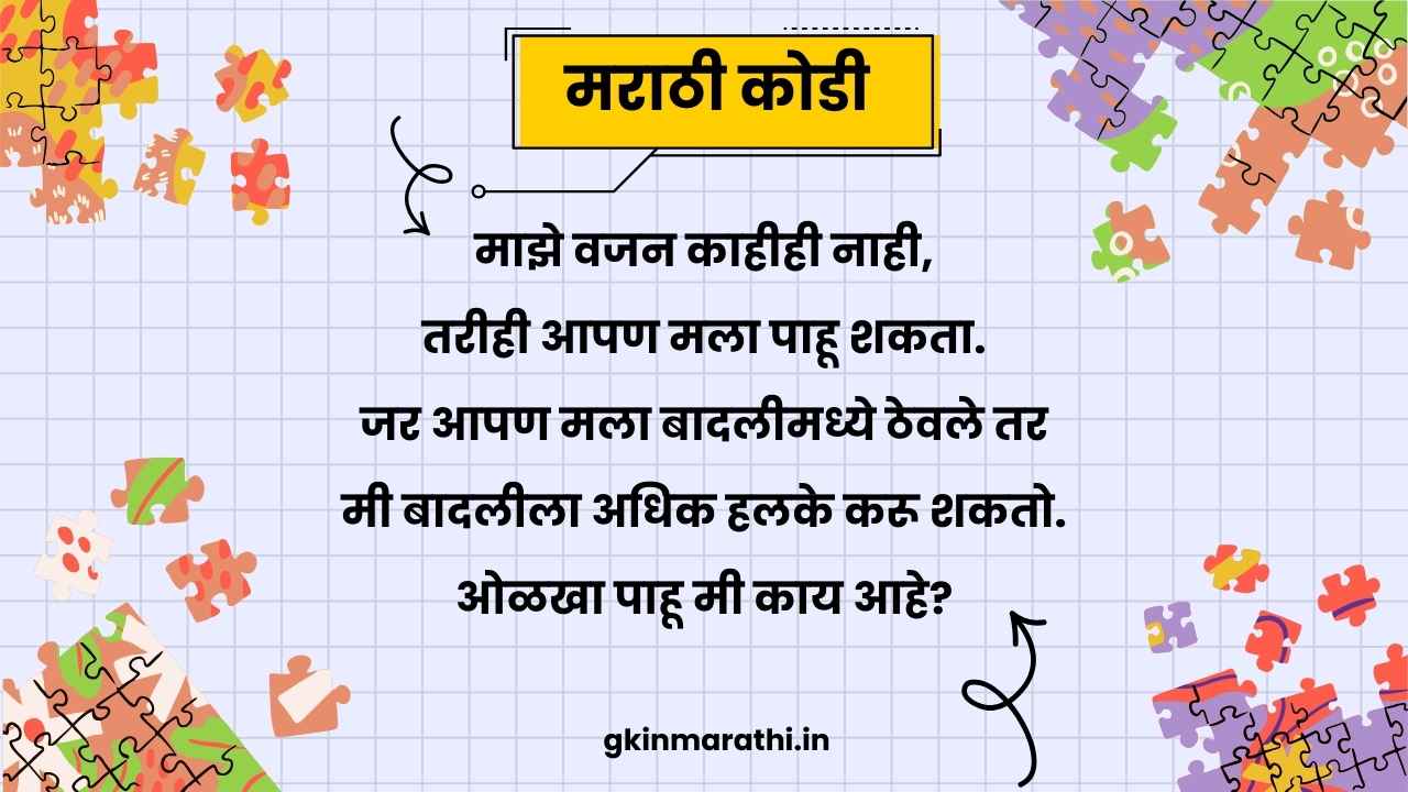 Marathi kodi with answer